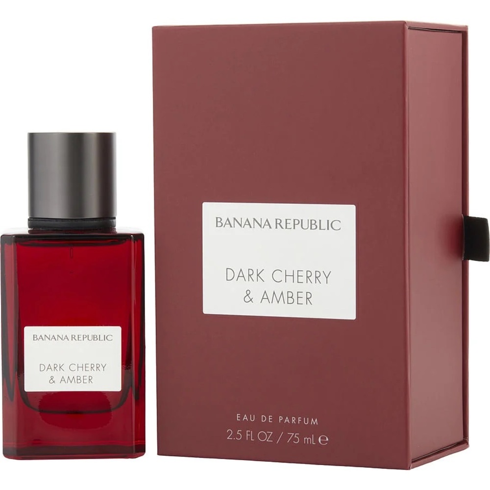 BANANA REPUBLIC Icon Dark Cherry & Amber Unisex Eau de Parfum Spray, 2.5 Ounces